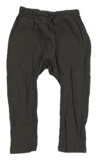 Tmavošedé lehké tepláky H&M