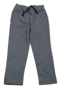 Tmavomodré melírované teplákové kalhoty River Island