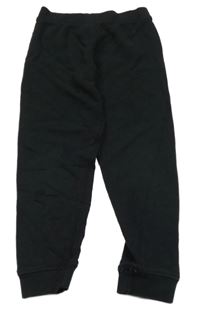 Černé žebrované spodní kalhoty M&S