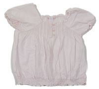 Světlerůžová halenka s knoflíky H&M