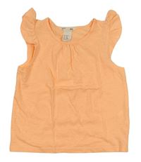 Nonově oranžový top s volánky H&M