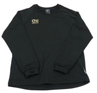 Černé thermo triko s výšivkou 