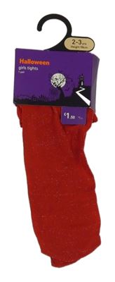 Nové - červené třpytivé silonky 