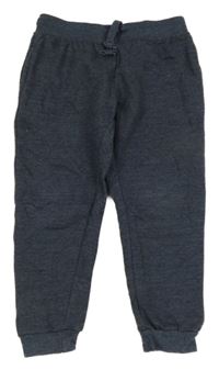 Tmavomodré melírované tepláky x-maill