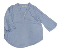 Modro-bílá pruhovaná halenka H&M