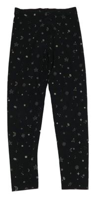 Černé legíny s vesmírem George