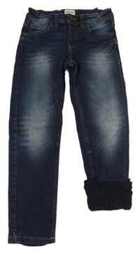 Tmavomodré podšité rifle Alive