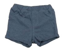 Šedomodré teplákové kraťasy LC Waikiki