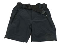 Antracitové outdoorové kraťasy s páskem CMP