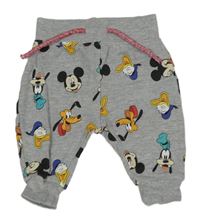 Šedé tepláky s Mickeym a kamarády Primark