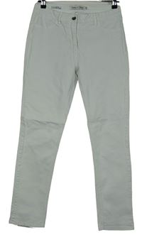 Dámské bílé skinny rifle 