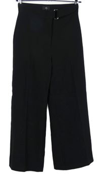 Dámské černé culottes kalhoty River Island