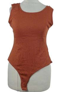 Dámské rezavé žebrované body Threadbare