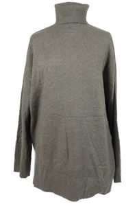 Pánský hnědý svetrový rolák M&S