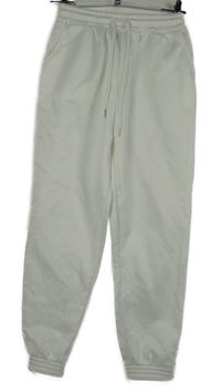 Dámské bílé cuff tepláky Shein 