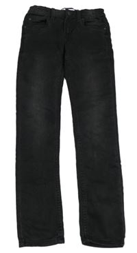 Černé teplákové skinny rifle C&A