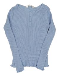 Světlemodré pletené triko H&M