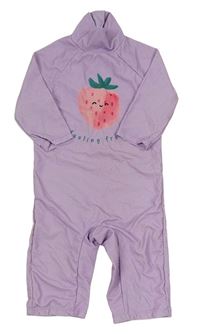 Lila UV overal s jahodou Primark