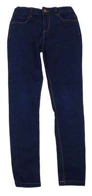 Tmavomodré skinny rifle Denim Co.