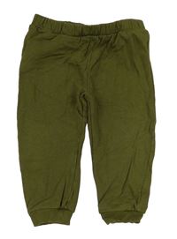 Khaki tepláky Primark