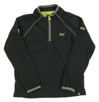 Antracitová fleecová funkční mikina s logem Regatta