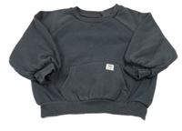 Tmavošedá overisize mikina s kapsou M&S