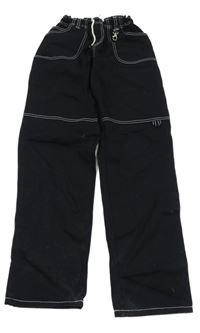 Černé rifle s karabinkou