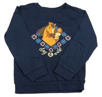 Tmavomodrá mikina Spirit 