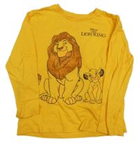 Žluté triko se Lvím Králem Disney 