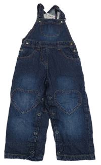 Tmavomodré laclové rifle Lupilu