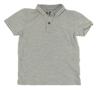 Šedé polo tričko F&F