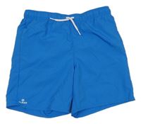 Modré plážové kraťasy s logem Olaian