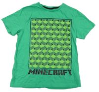 Zelené tričko Minecraft