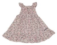 Světlerůžové srdíčkované šaty s Hello Kitty H&M