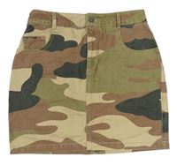 Army riflová sukně ONLY