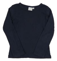 Tmavomodré triko alive