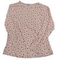 Světlerůžové triko s hvězdičkami HIP&HOPPS