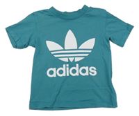Modrozelené tričko Adidas