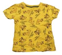 Hořčicové tričko Lví Král Disney