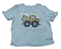 Světlemodré tričko s traktorem George