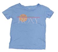 Světlemodré tričko s potiskem Roxy