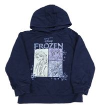Tmavomodrá mikina s Frozen a kapucí Primark