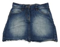 Modrá riflová sukně Alive