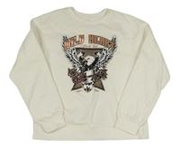 Smetanová mikina s orlem Primark