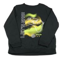 Černá mikina s ovladačem Primark