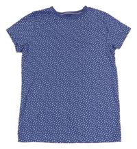 Modré puntíkaté tričko George