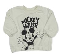 Smetanová mikina s Mickeym Primark