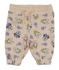 Světlerůžové tepláky s Minnie a Daisy Primark