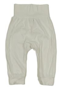 Bílé lehké tepláky H&M