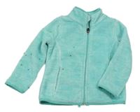 Světlemodrá chlupatá propínací mikina Lupilu